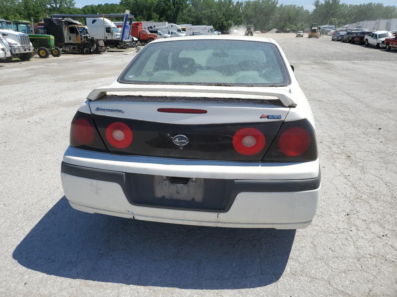 2004 Chevrolet Impala VIN 2G1WF52EX49329713 Copart auction photo, all over / undercarriage damage thumbnail 6