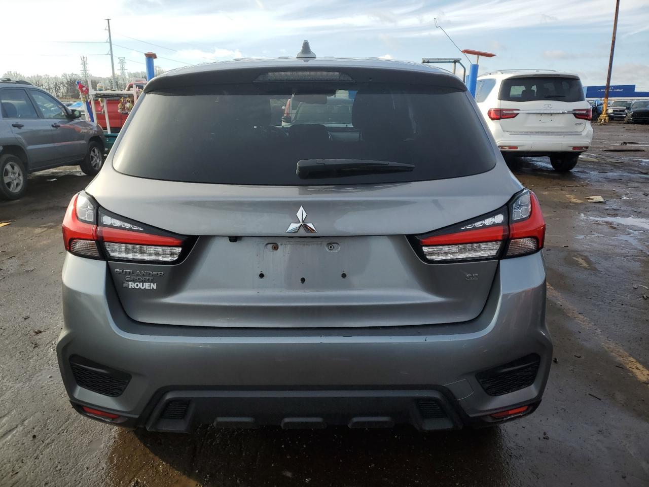 2021 Mitsubishi Outlander VIN JA4APVAU2MU017275 Copart auction photo, front end damage thumbnail 6