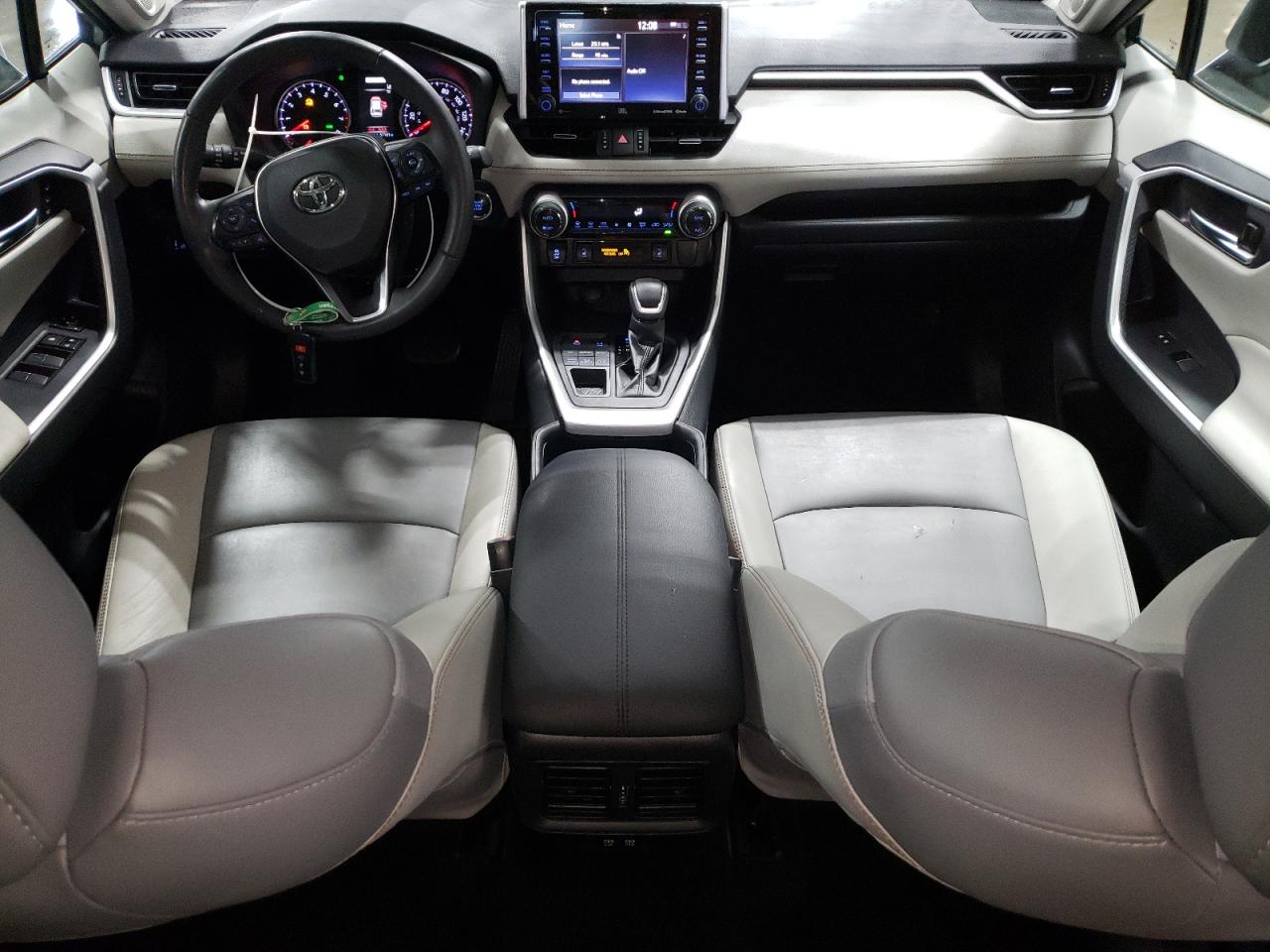 2019 Toyota RAV 4 VIN 2T3A1RFV7KW008751 Copart auction photo, all over damage thumbnail 8