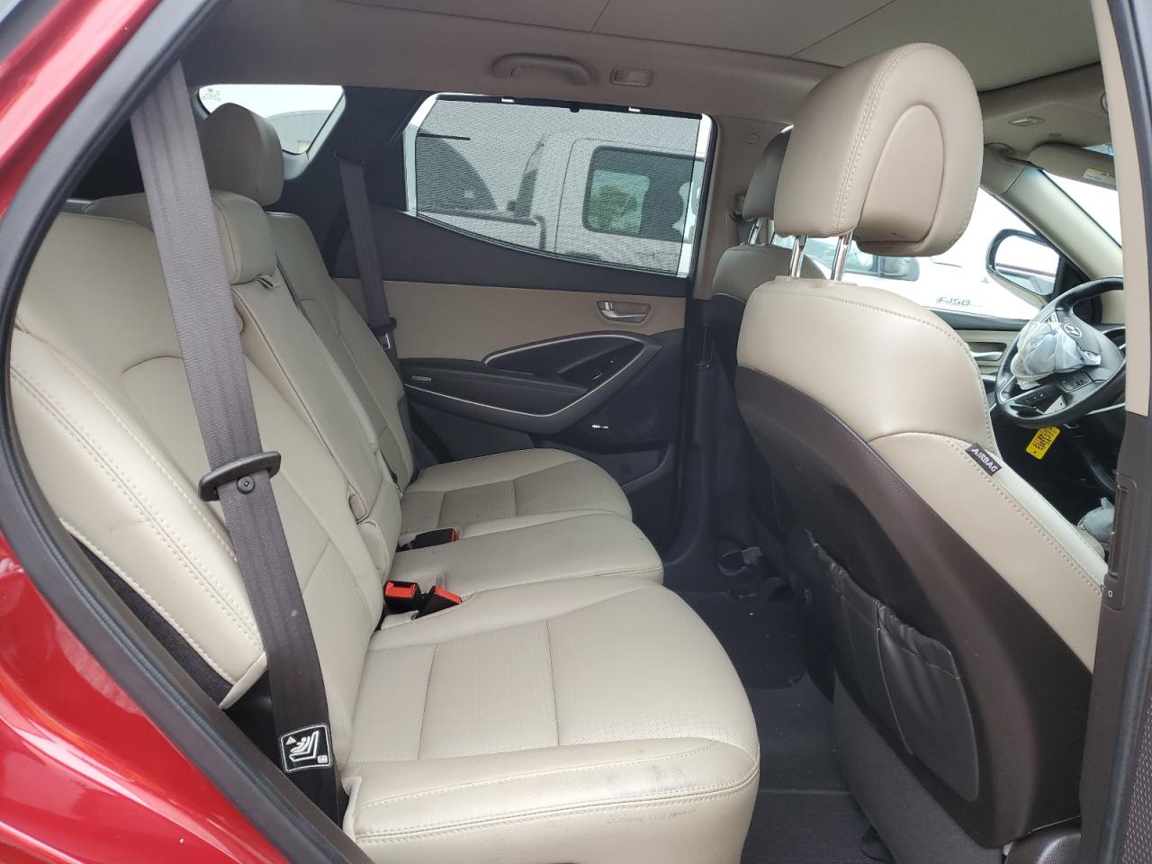 2016 Hyundai Santa Fe VIN 5XYZU3LB7GG363619 Copart auction photo, front end / minor dent/scratches damage thumbnail 11