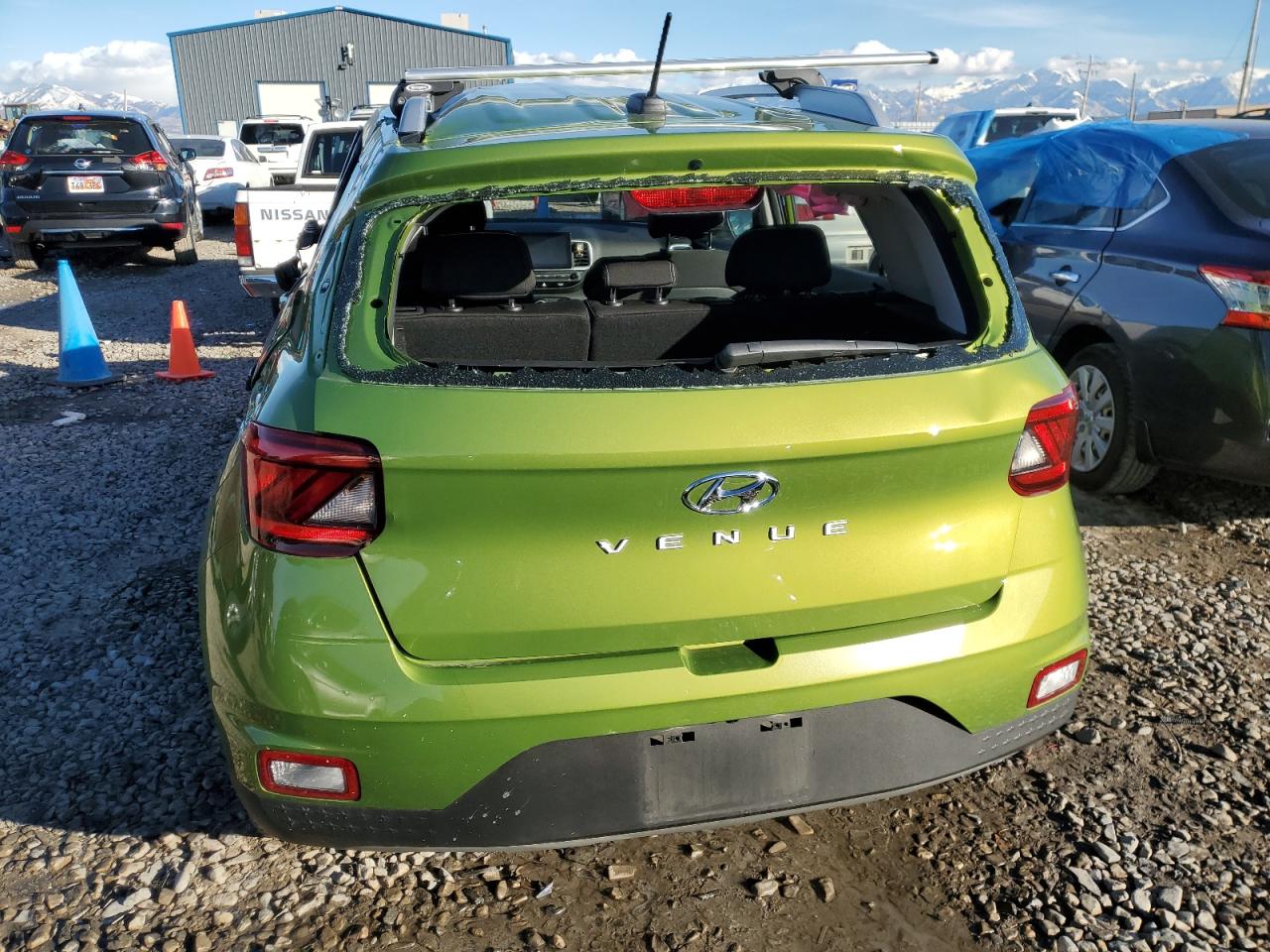 2024 Hyundai Venue VIN KMHRC8A38RU336700 Copart auction photo, all over damage thumbnail 6
