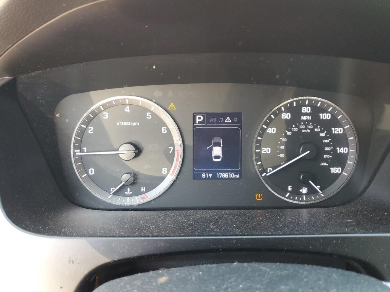 2016 Hyundai Sonata VIN 5NPE24AF3GH260237 Copart auction photo, side / rear end damage thumbnail 9