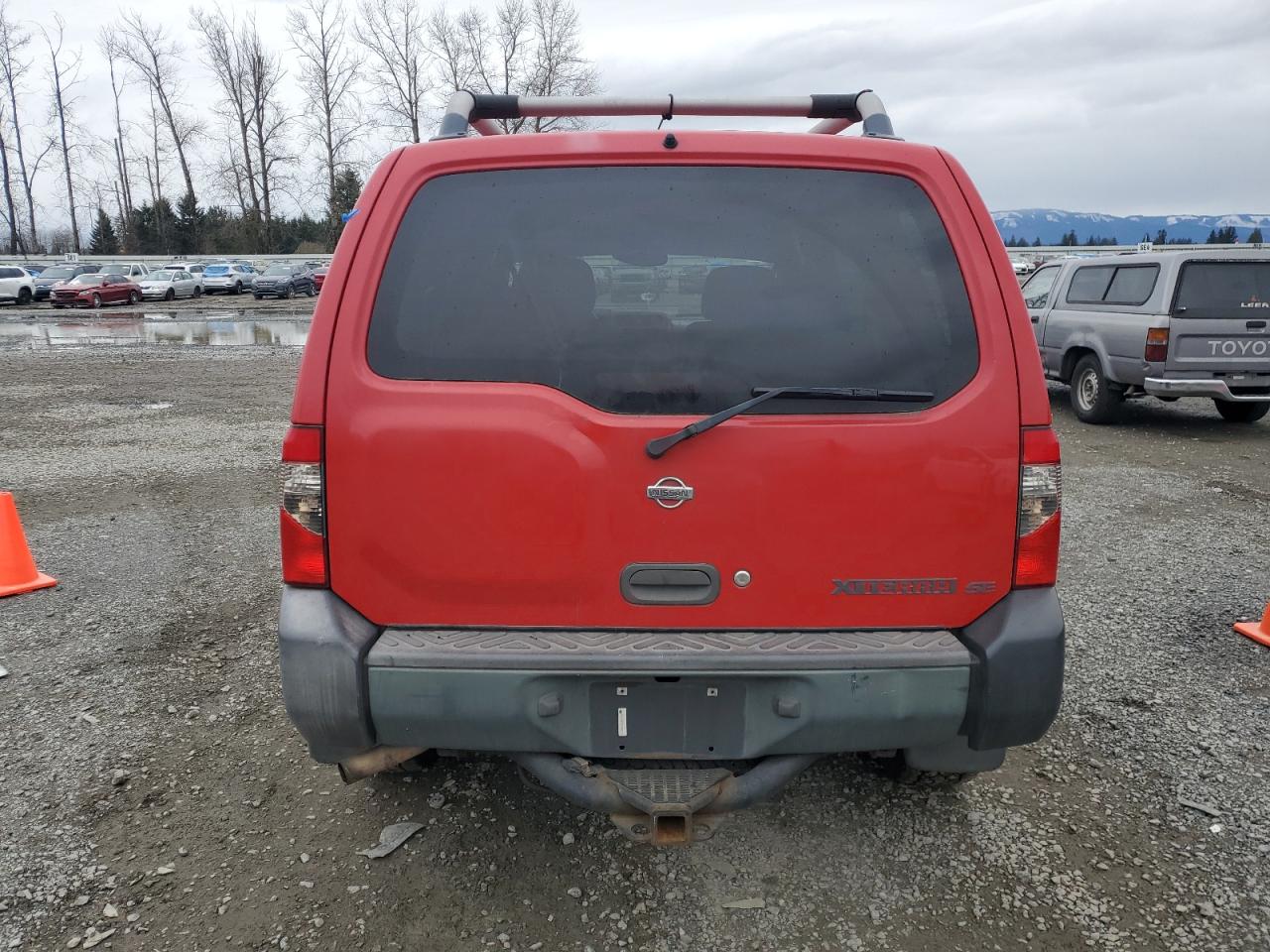 2001 Nissan XTerra VIN 5N1ED28Y11C540937 Copart auction photo, rear end / front end damage thumbnail 6