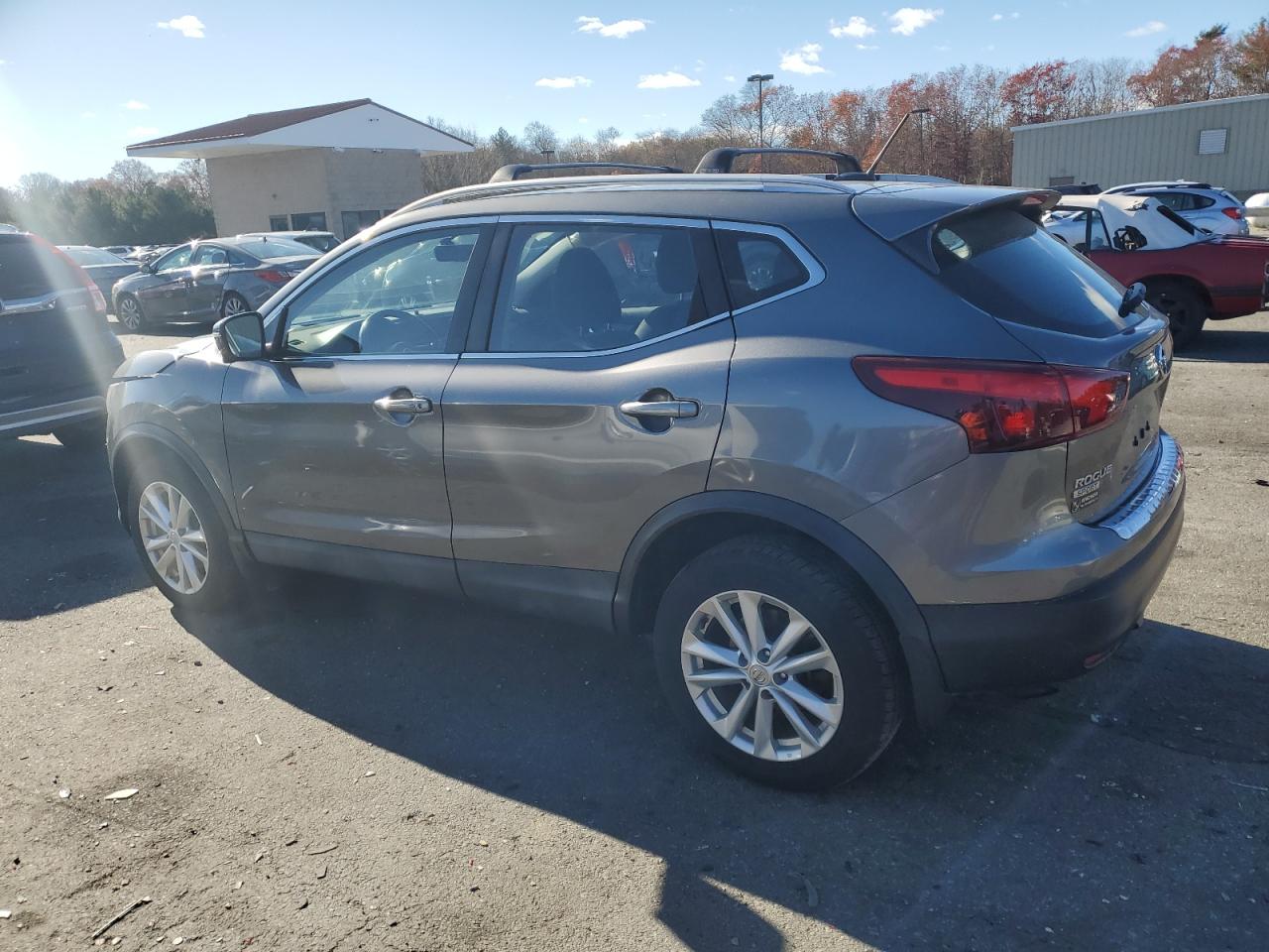 2018 Nissan Rogue VIN JN1BJ1CR1JW204717 Copart auction photo, side damage thumbnail 2