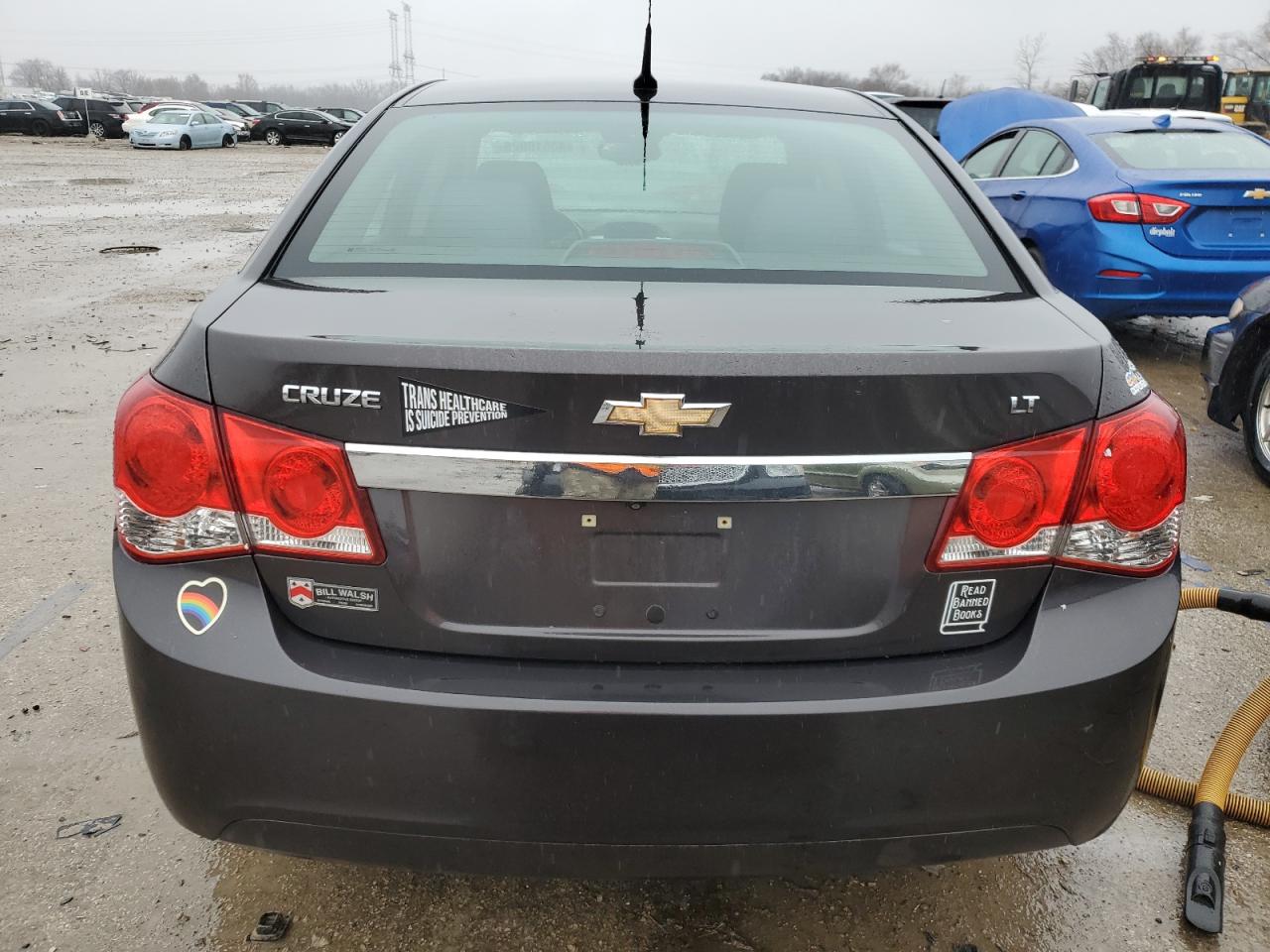 2014 Chevrolet Cruze VIN 1G1PC5SBXE7265663 Copart auction photo, side damage thumbnail 6