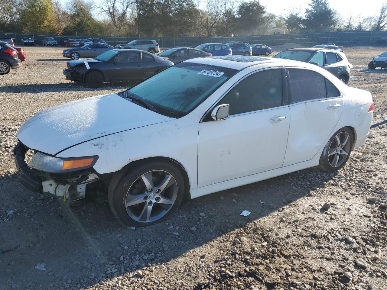 2007 Acura TSX VIN JH4CL96847C015386