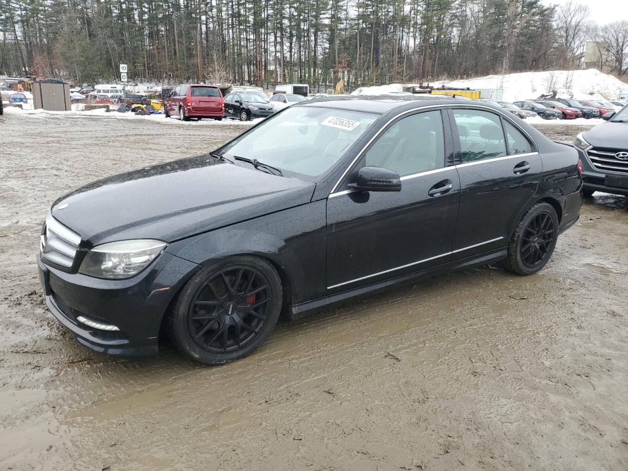 2011 Mercedes-Benz C-klasse VIN WDDGF8BB1BA494432