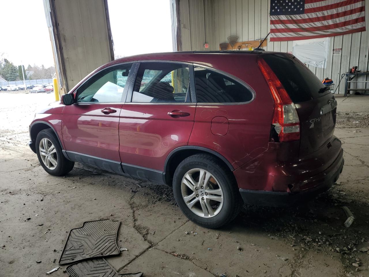 2011 Honda CR-V VIN 5J6RE4H71BL046868 Copart auction photo, rear end damage thumbnail 2
