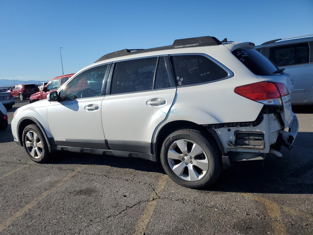 2011 Subaru Outback VIN 4S4BRDLC8B2351091 Copart auction photo, rear end damage thumbnail 2