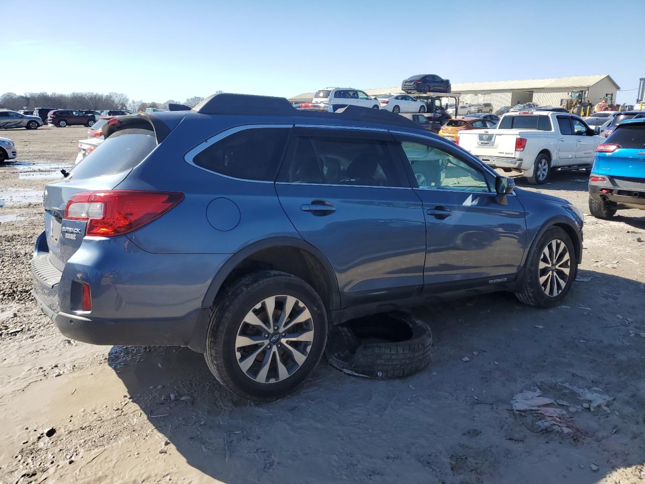 2017 Subaru Outback VIN 4S4BSANC0H3329525 Copart auction photo, all over damage thumbnail 3