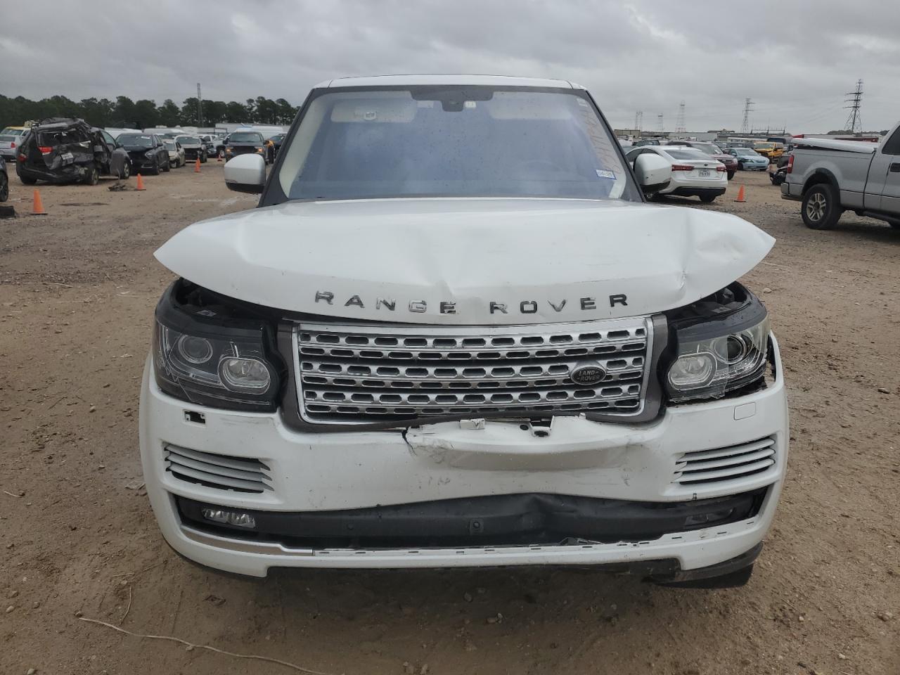 2016 Land Rover Range Rover VIN SALGS2PF6GA294483 Copart auction photo, front end damage thumbnail 5