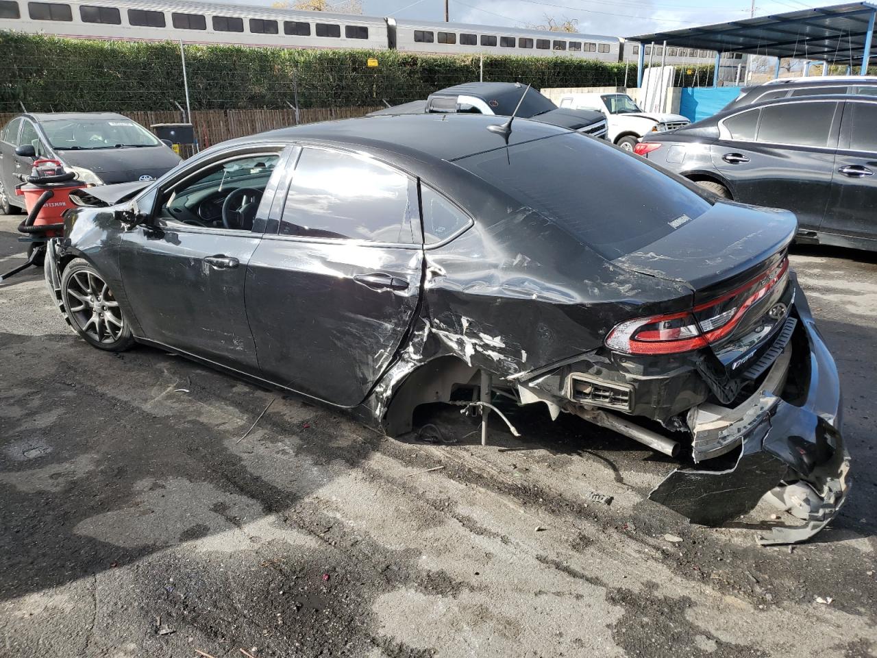 2013 Dodge Dart VIN 1C3CDFBA8DD106578 Copart auction photo, all over damage thumbnail 2