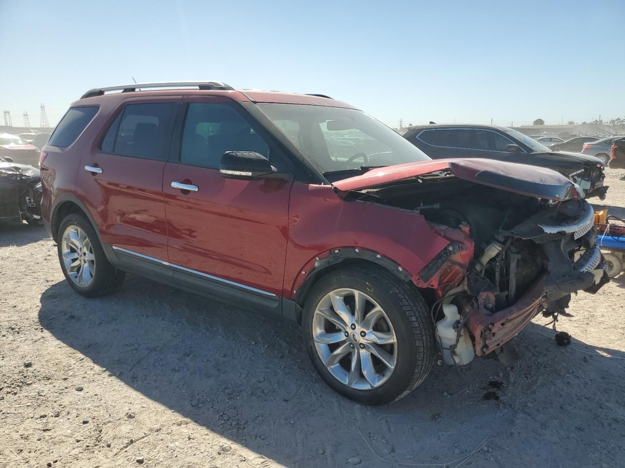 2013 Ford Explorer VIN 1FM5K7D87DGC60249 Copart auction photo, front end / minor dent/scratches damage thumbnail 4