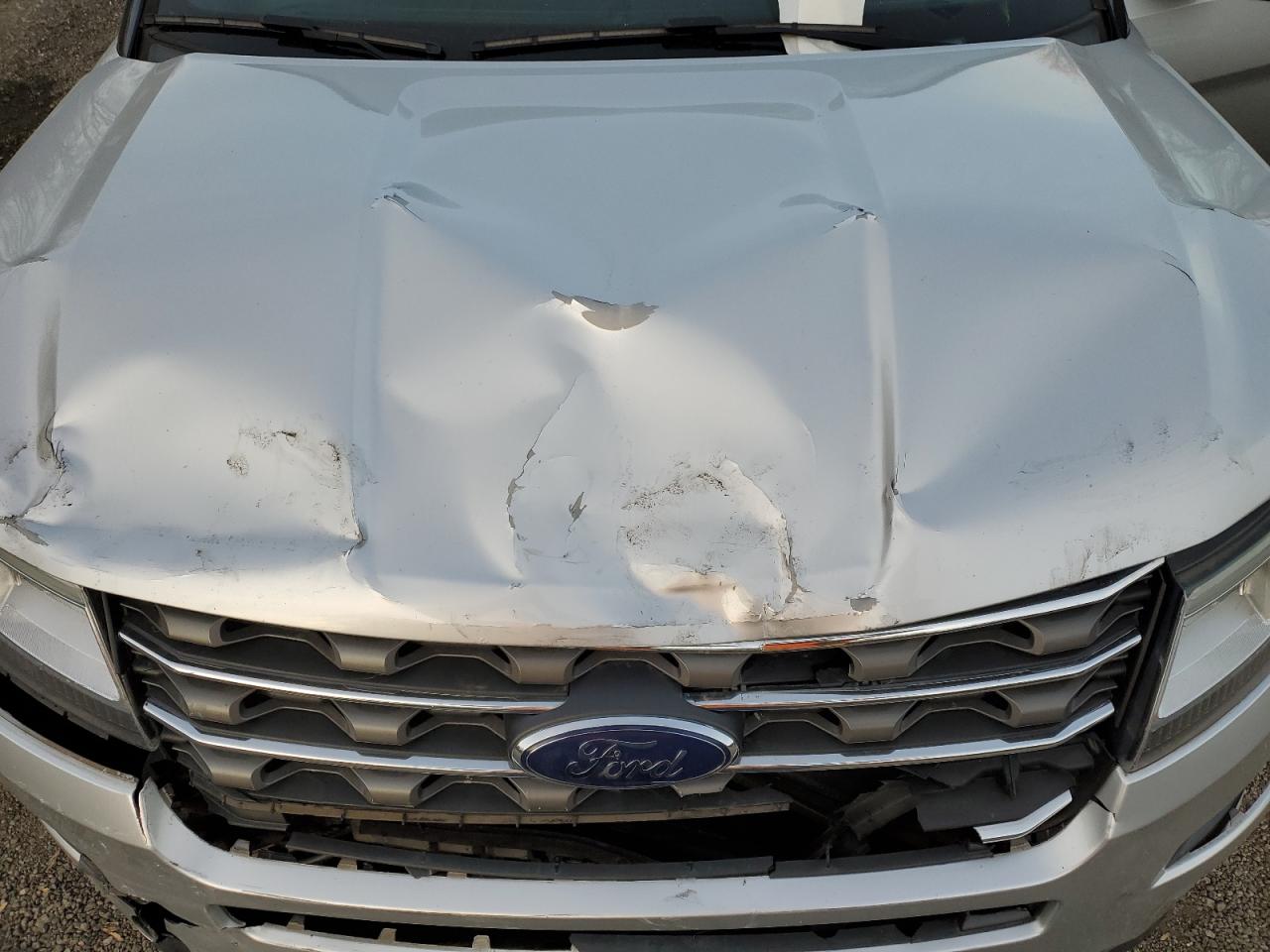 2017 Ford Explorer VIN 1FM5K8BH7HGC34345 Copart auction photo, front end / rear end damage thumbnail 12