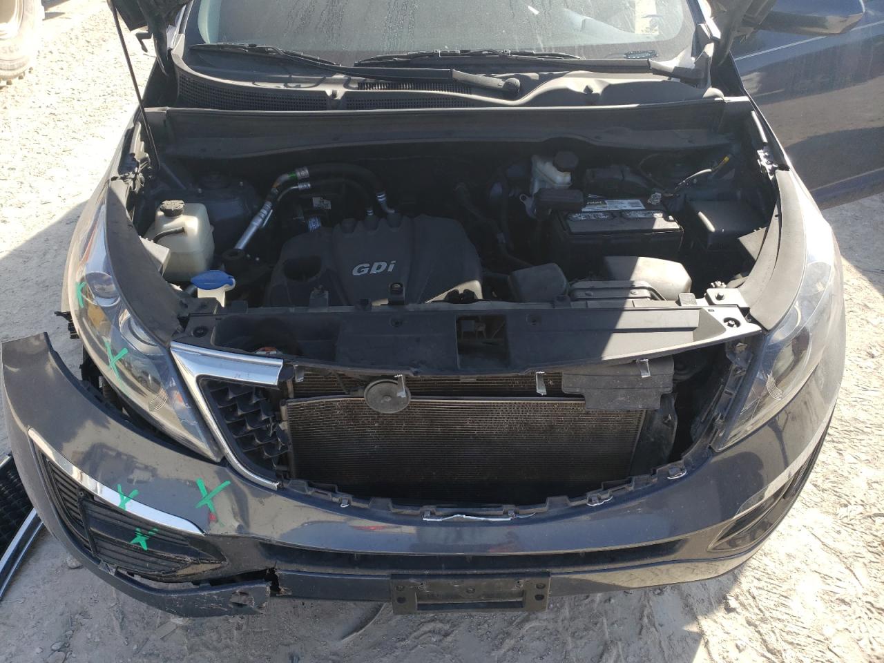 2016 KIA Sportage VIN KNDPB3AC7G7850311 Copart auction photo, front end / mechanical damage thumbnail 11