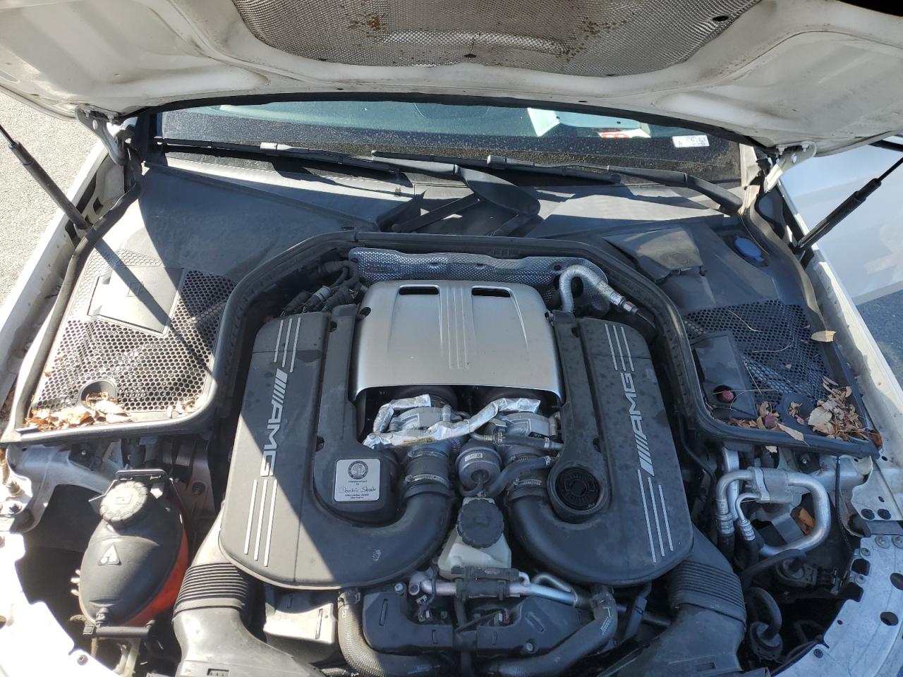 2016 Mercedes-Benz C-klasse VIN 55SWF8HB9GU130172 Copart auction photo, front end damage thumbnail 11