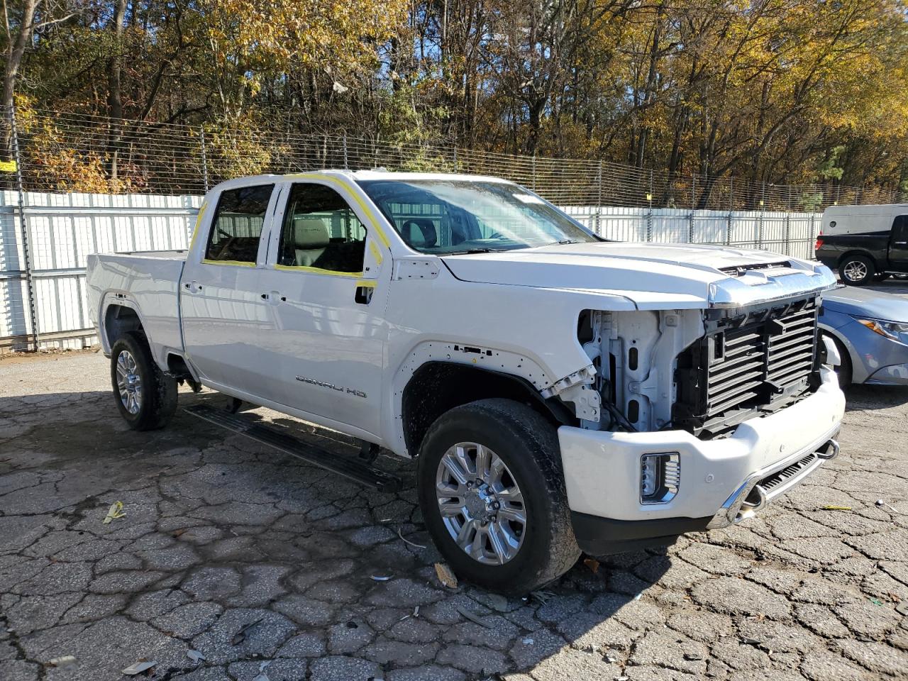 2022 GMC Sierra VIN 1GT49RE71NF190932 Copart auction photo, all over damage thumbnail 4