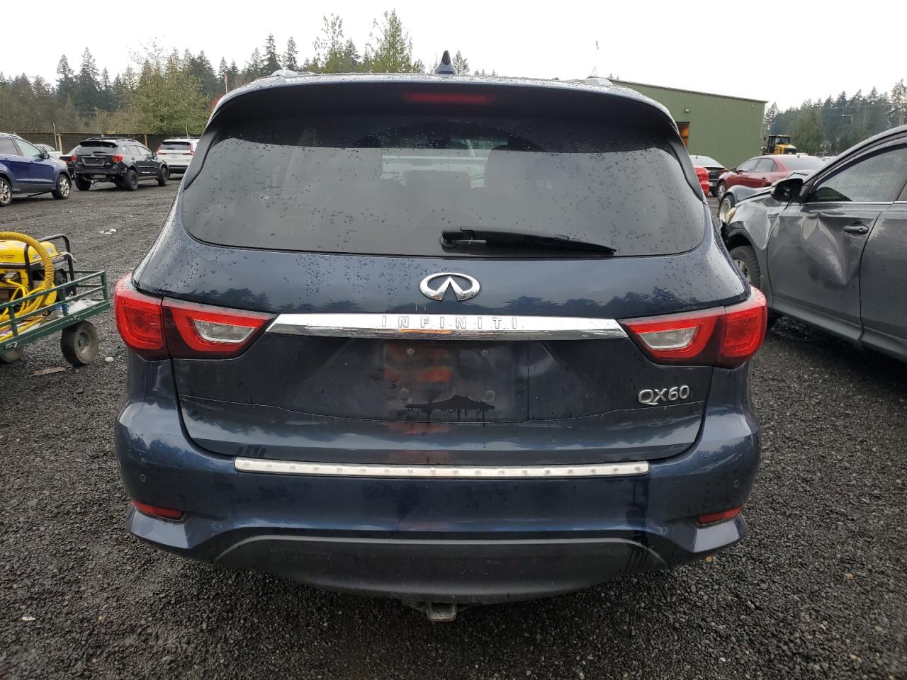 2016 Infiniti QX60 VIN 5N1AL0MM7GC505806 Copart auction photo, all over damage thumbnail 6