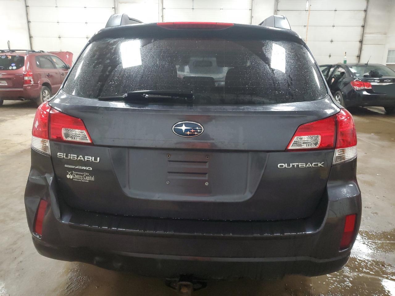 2012 Subaru Outback VIN 4S4BRCACXC3200116 Copart auction photo, front end / rear end damage thumbnail 6