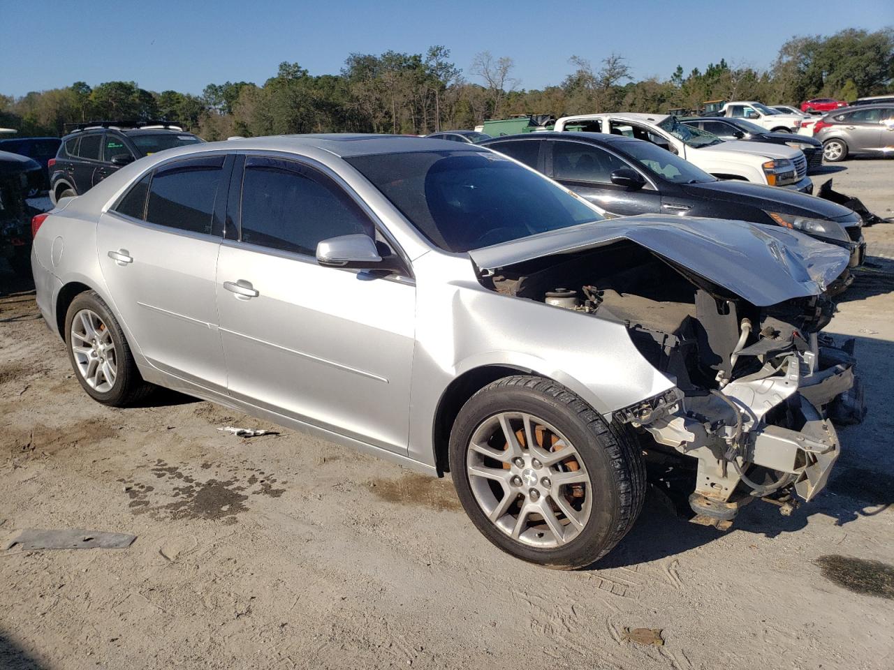 2016 Chevrolet Malibu VIN 1G11C5SA6GF158017 Copart auction photo, front end damage thumbnail 4