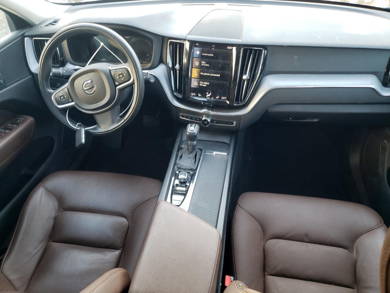 2020 Volvo XC60 VIN YV4102RK6L1440918 Copart auction photo, front end / side damage thumbnail 8