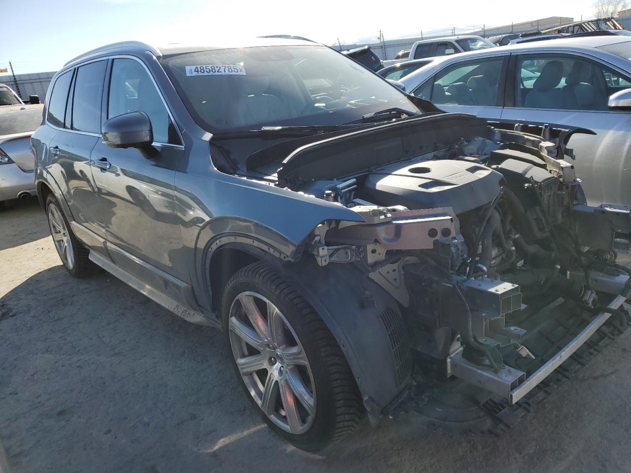 2016 Volvo XC90 VIN YV4A22PL8G1048227 Copart auction photo, front end damage thumbnail 4