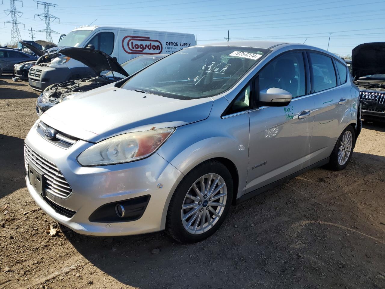 2013 Ford C-MAX VIN 1FADP5BU9DL515745