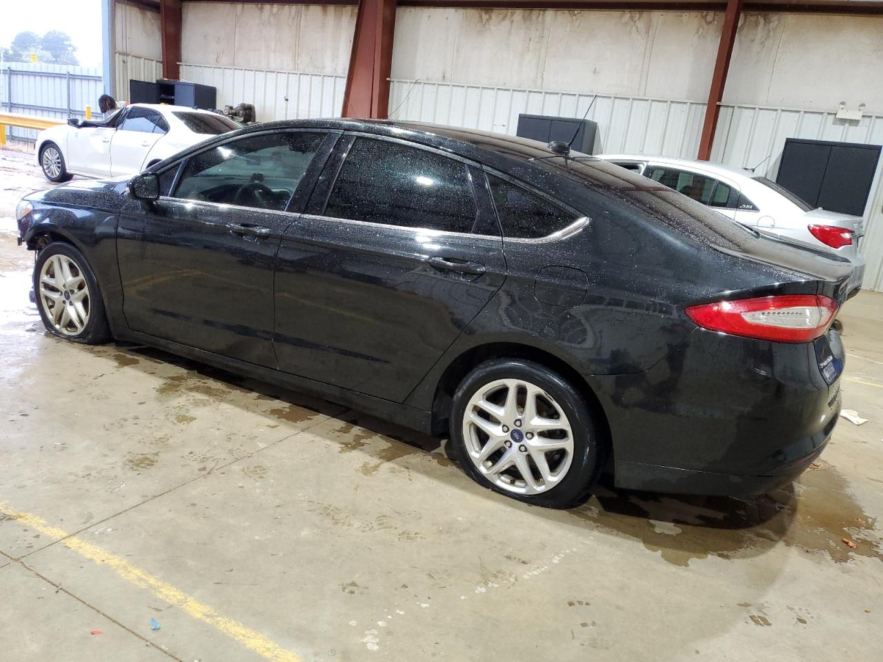 2013 Ford Fusion VIN 3FA6P0HR1DR306838 Copart auction photo, front end / side damage thumbnail 2