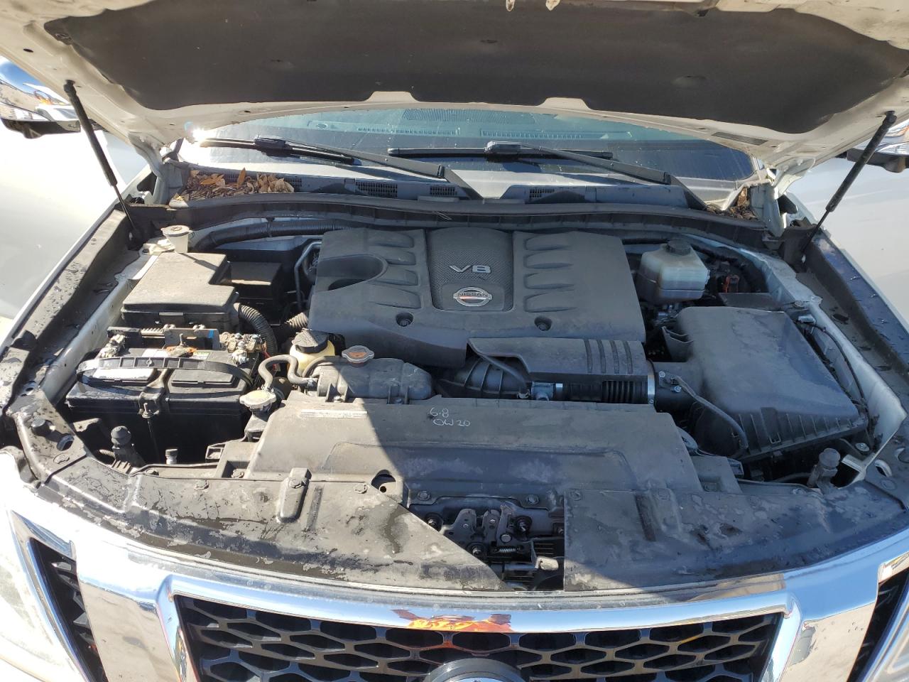 2017 Nissan Armada VIN JN8AY2ND0H9010768 Copart auction photo, rear end damage thumbnail 12