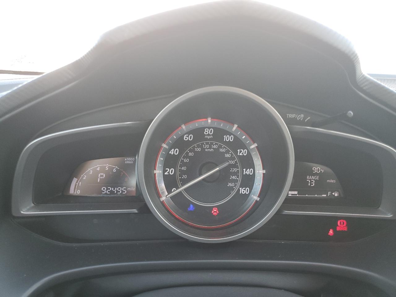 2015 Mazda 3 VIN 3MZBM1L72FM207519 Copart auction photo, side damage thumbnail 9