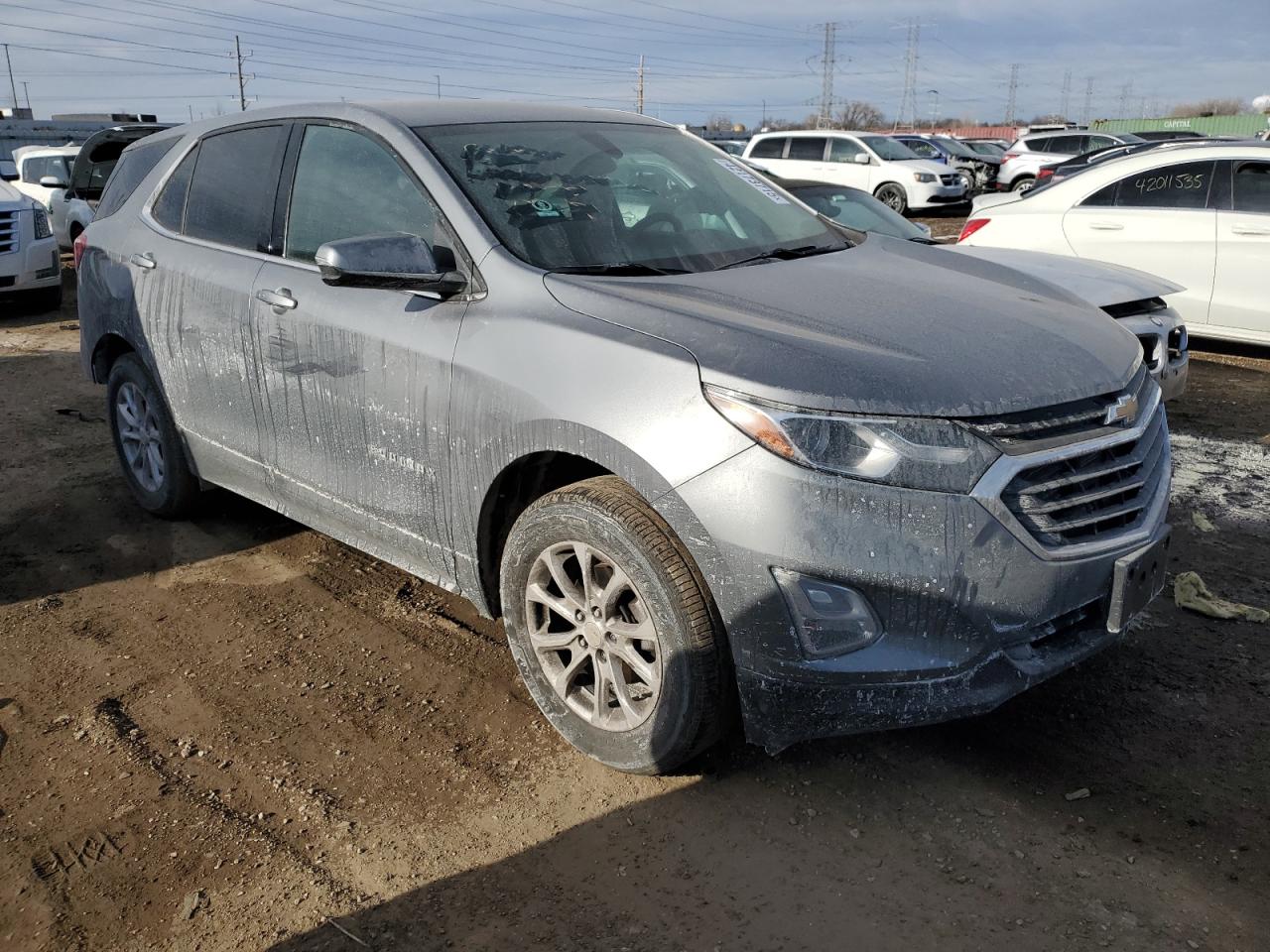 2018 Chevrolet Equinox VIN 3GNAXJEV8JL112065 Copart auction photo, rear end / minor dent/scratches damage thumbnail 4