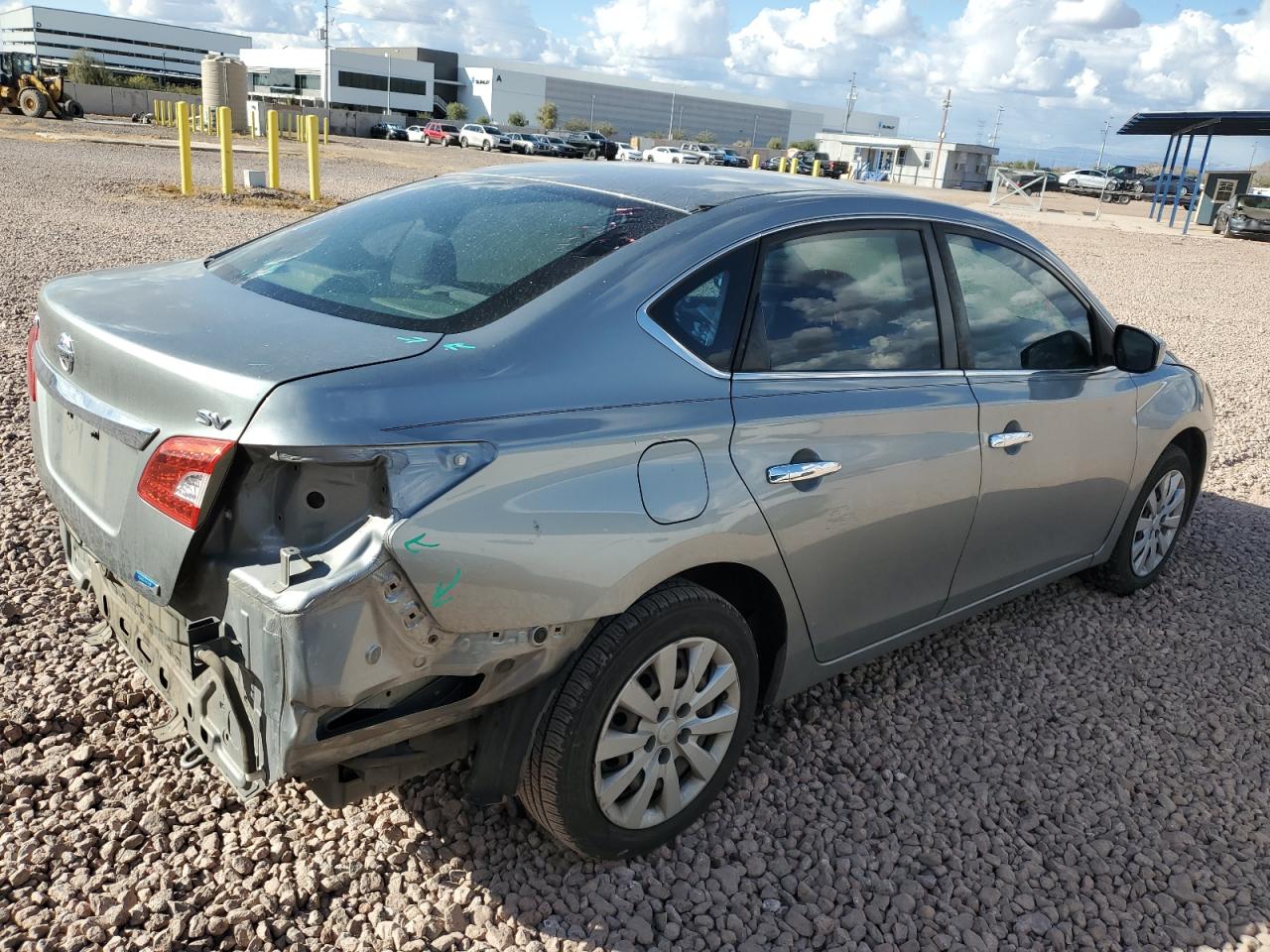 2013 Nissan Sentra VIN 3N1AB7APXDL776831 Copart auction photo, rear end damage thumbnail 3