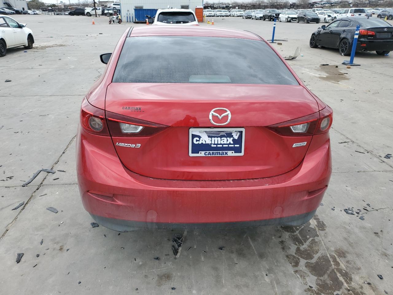 2017 Mazda 3 VIN 3MZBN1U77HM138194 Copart auction photo, front end damage thumbnail 6