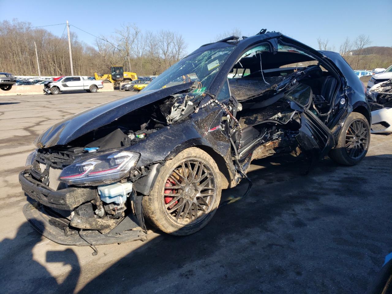 2015 Volkswagen GTI VIN 3VW4T7AU3FM103452