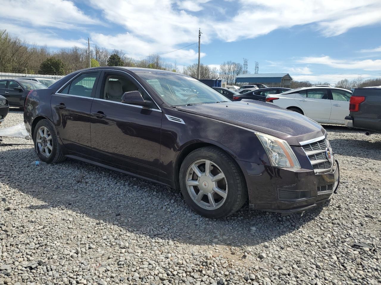 2010 Cadillac CTS VIN 1G6DE5EG2A0131151 Copart auction photo, all over / front end damage thumbnail 4