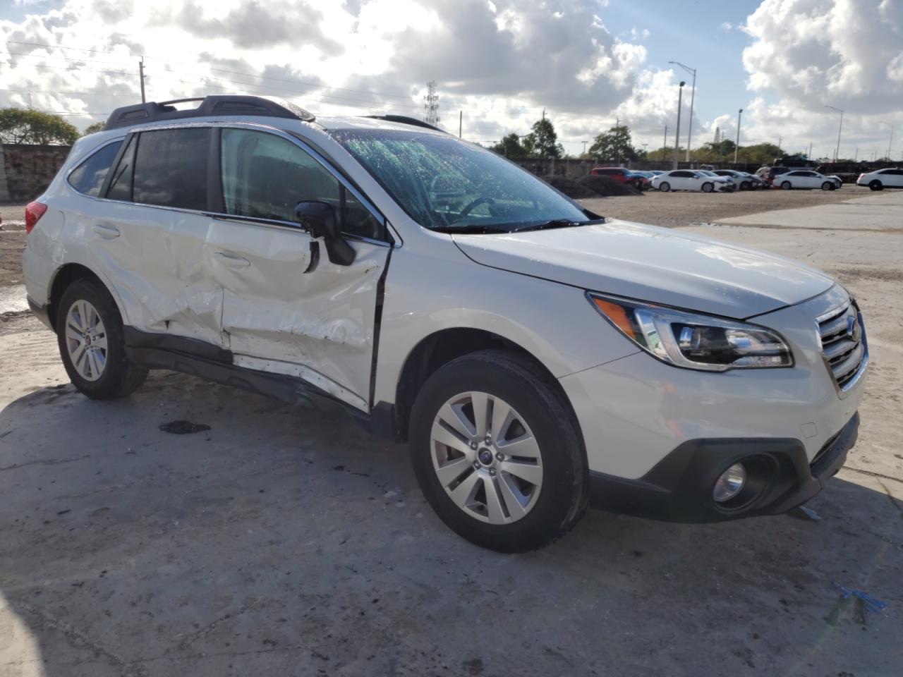 2016 Subaru Outback VIN 4S4BSAHC6G3203941 Copart auction photo, side damage thumbnail 4