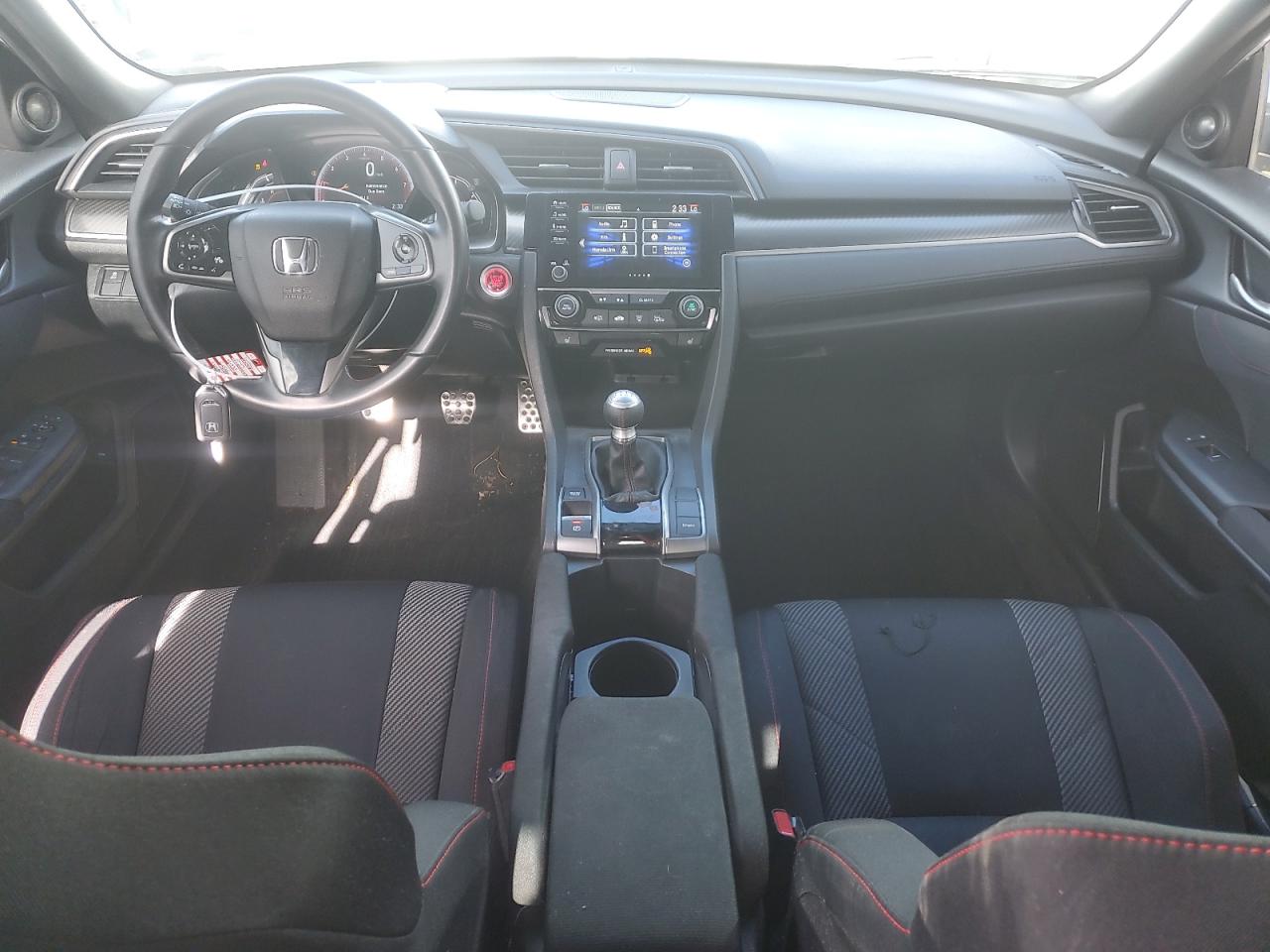 2019 Honda Civic VIN 2HGFC1E53KH707640 Copart auction photo, rear end damage thumbnail 8