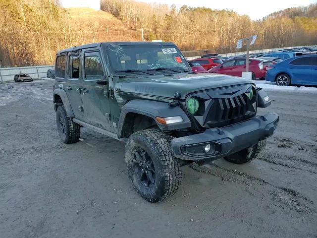 2021 Jeep Wrangler VIN 1C4HJXDG1MW737422 Copart auction photo, rollover damage thumbnail 11
