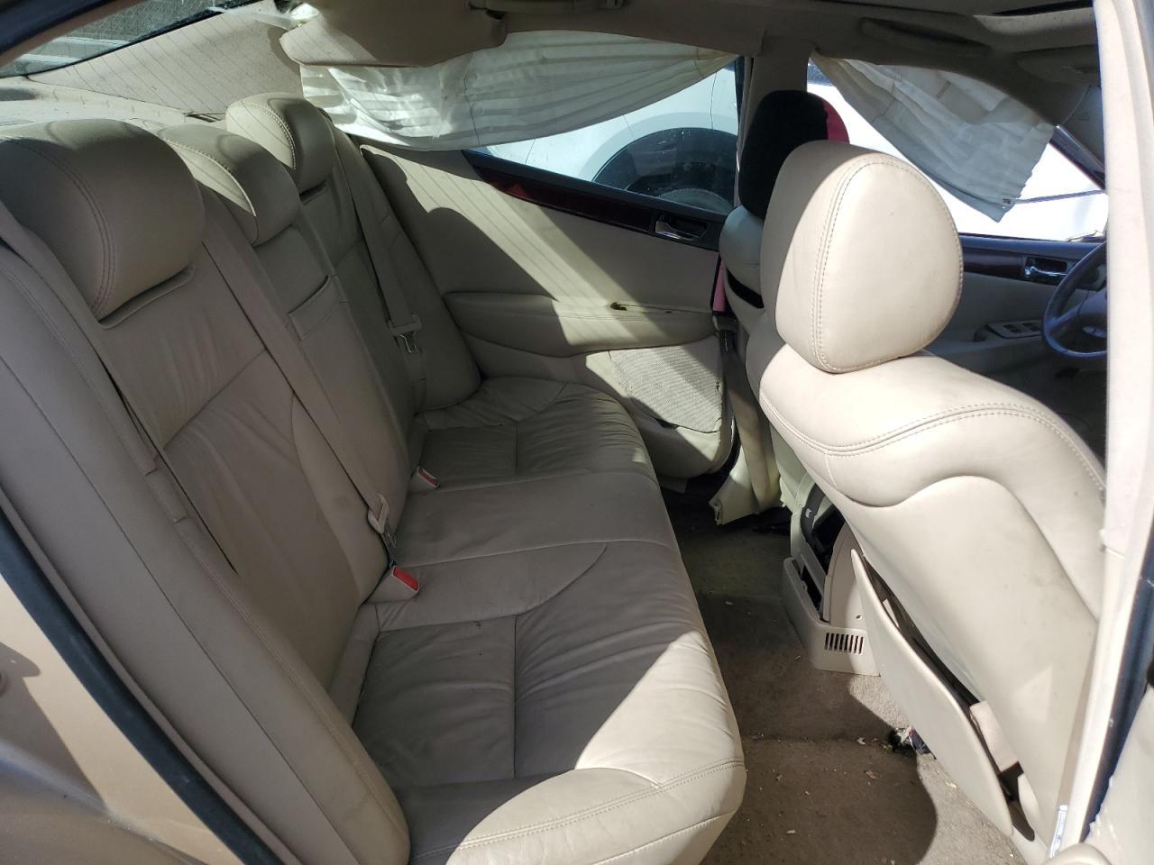 2004 Lexus ES VIN JTHBA30G845036630 Copart auction photo, all over / hail damage thumbnail 10
