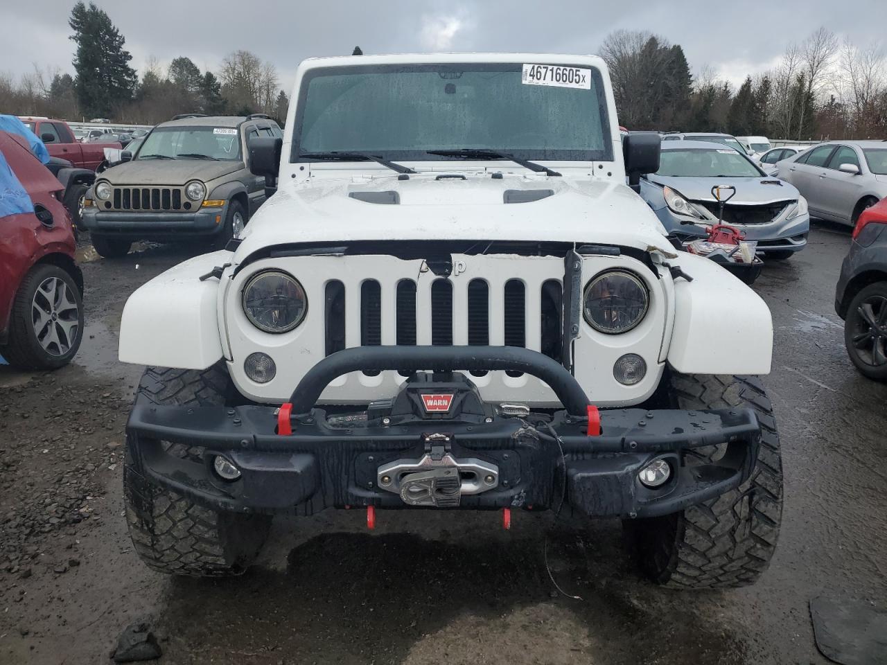 2015 Jeep Wrangler VIN 1C4HJWFG8FL647910 Copart auction photo, front end damage thumbnail 5