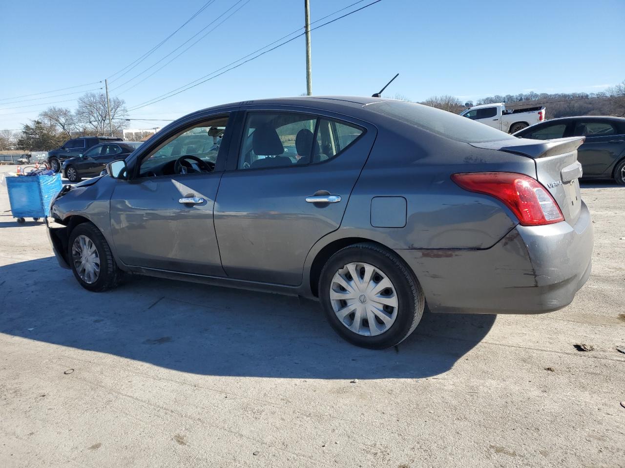 2018 Nissan Versa VIN 3N1CN7AP5JL812274 Copart auction photo, biohazard/chemical / front end damage thumbnail 2