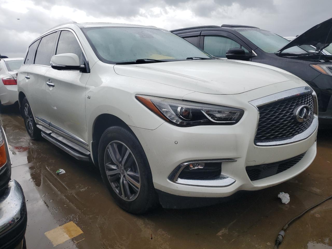 2020 Infiniti QX60 VIN 5N1DL0MM4LC522473 Copart auction photo, water/flood damage thumbnail 4