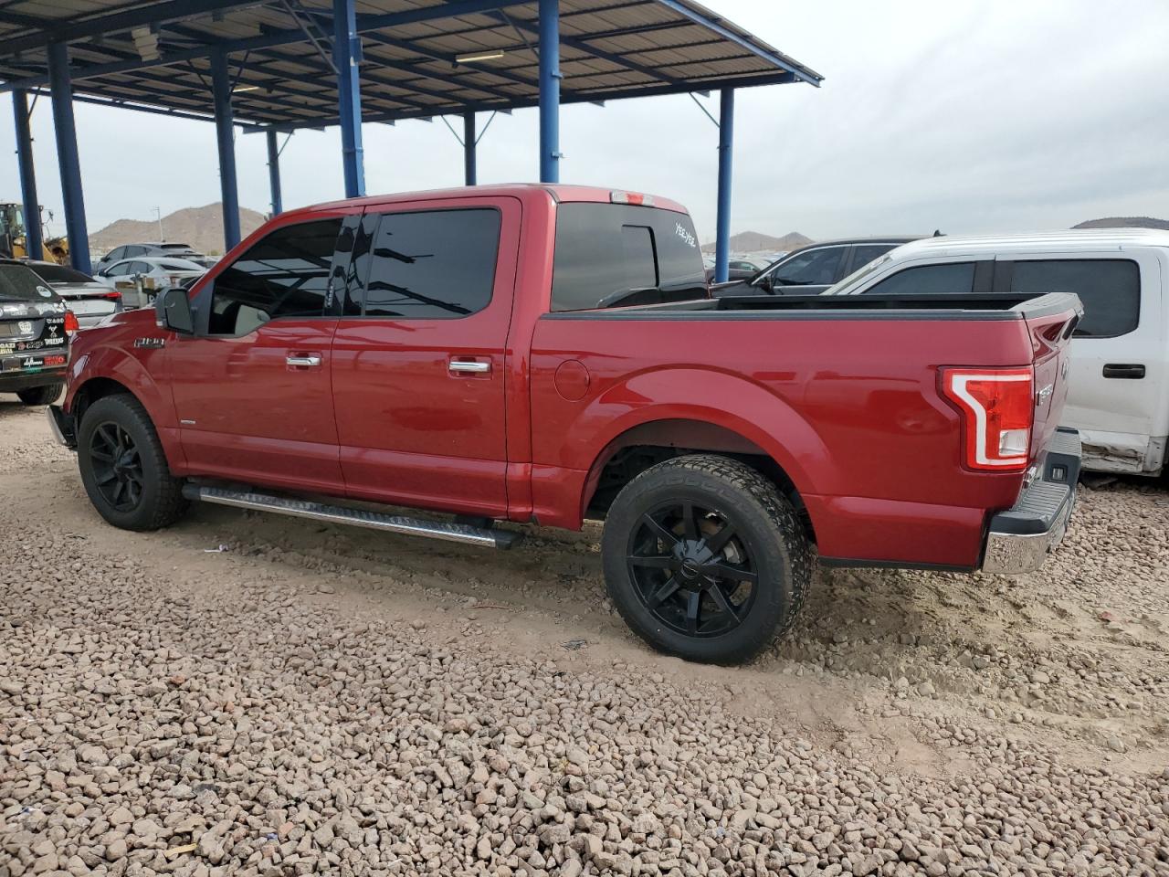 2015 Ford F-150 VIN 1FTEW1CP4FKD65457 Copart auction photo, front end damage thumbnail 2