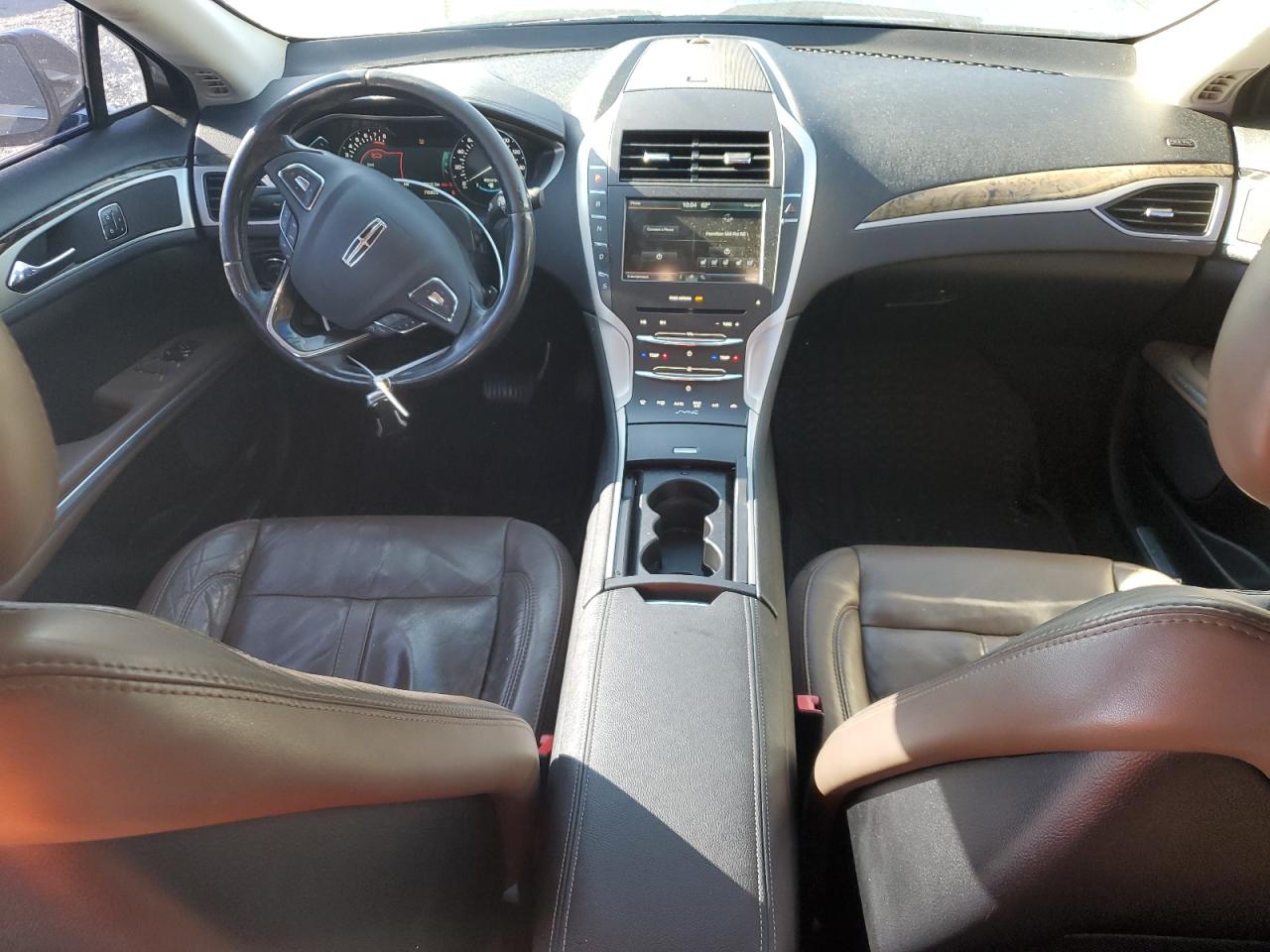 2016 Lincoln MKZ VIN 3LN6L2J96GR614633 Copart auction photo, undercarriage / side damage thumbnail 8