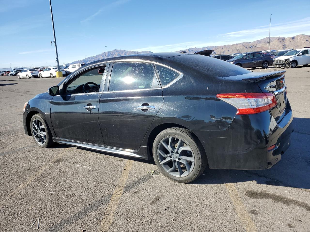 2015 Nissan Sentra VIN 3N1AB7AP9FY237607 Copart auction photo, front end damage thumbnail 2