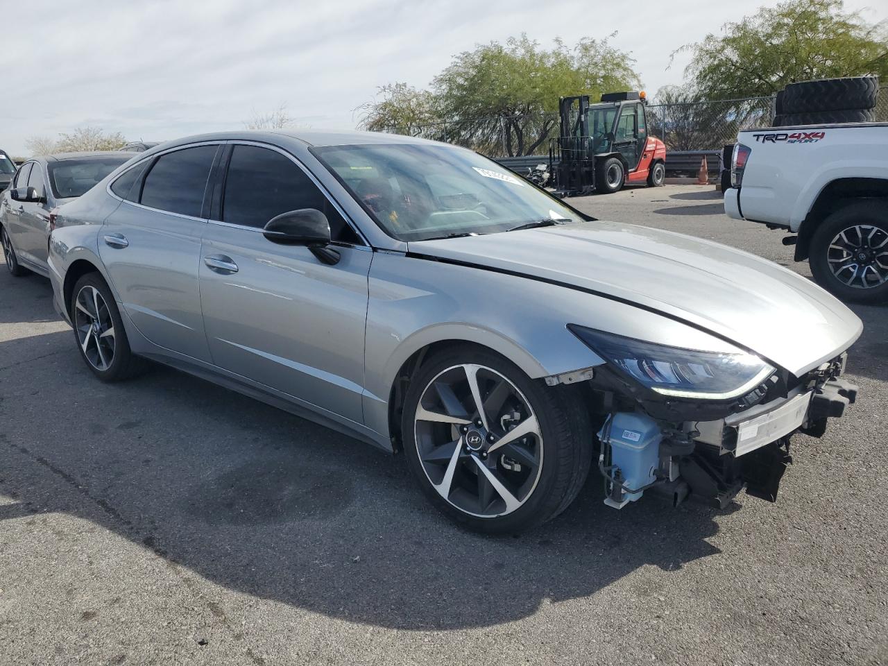 2021 Hyundai Sonata VIN 5NPEJ4J23MH065251 Copart auction photo, front end damage thumbnail 4