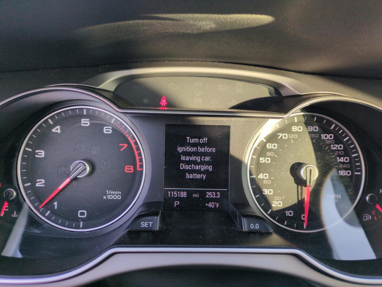 2013 Audi A4 VIN WA1UFAFL9DA171850 Copart auction photo, front end damage thumbnail 9