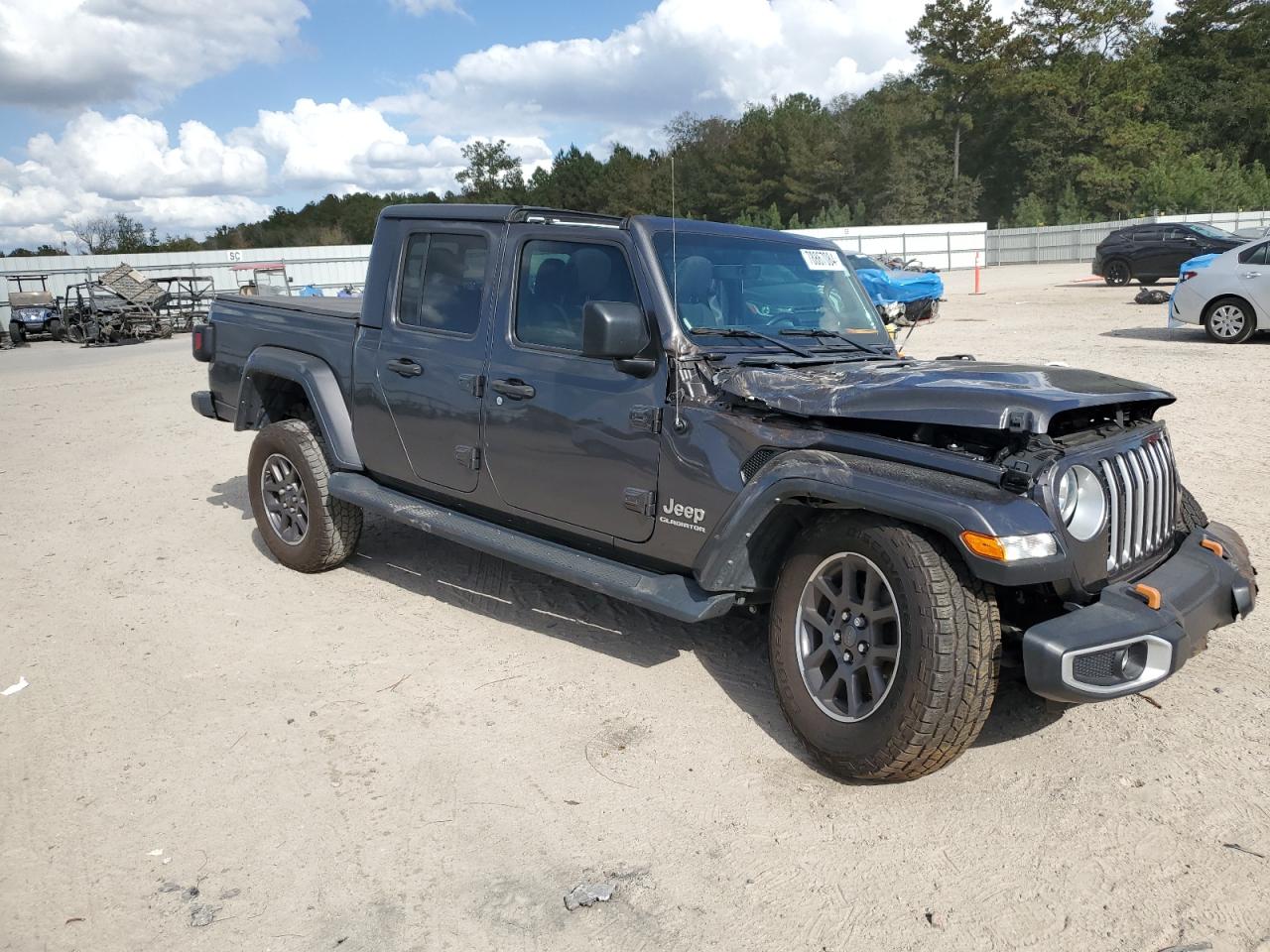 2021 Jeep Gladiator VIN 1C6HJTFG0ML574762 Copart auction photo, rollover damage thumbnail 4
