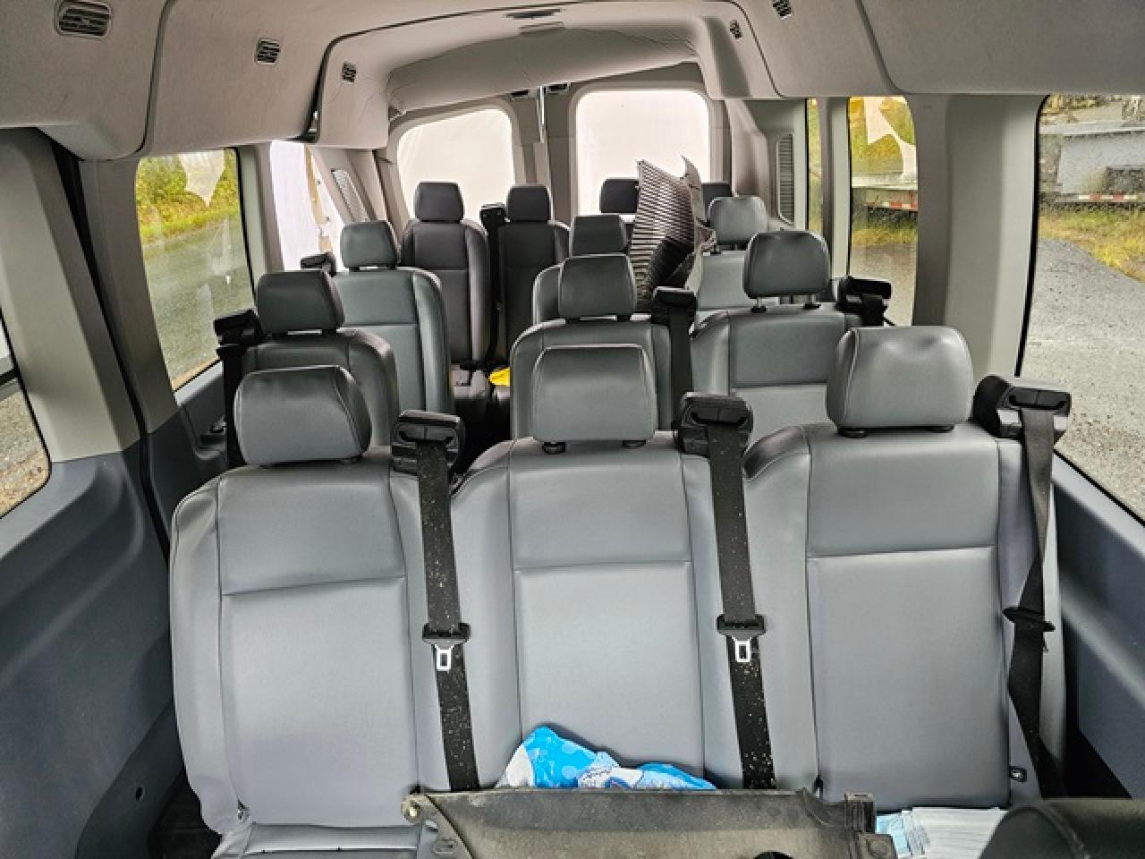 2017 Ford Transit VIN 1FBAX2CM6HKA80340 Copart auction photo, rear end damage thumbnail 10