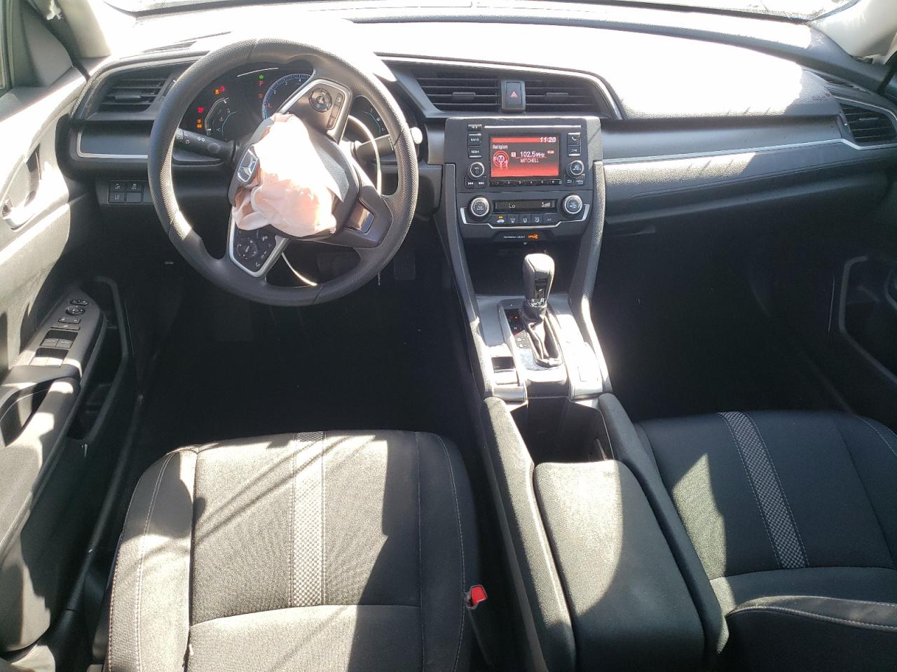 2020 Honda Civic VIN 19XFC2F60LE014940 Copart auction photo, front end / undercarriage damage thumbnail 8